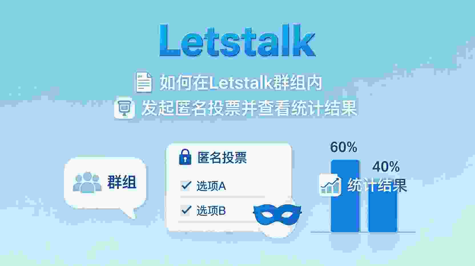 Letstalk如何设置群组投票, Letstalk匿名投票怎么开启, Letstalk群组投票统计结果在哪看, Letstalk投票是否支持隐藏投票人, Letstalk匿名投票配置步骤, Letstalk群组投票无法匿名怎么办, 职场如何用Letstalk匿名收集意见, Letstalk投票与普通投票区别